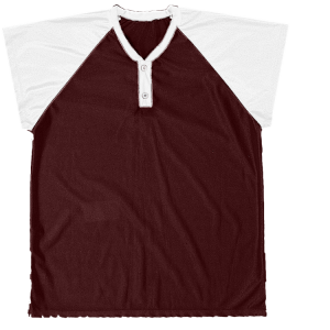 ADULT  BASEBALL  / SOFTBALL JERSEY - Maroon, M