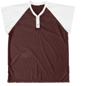 ADULT  BASEBALL  / SOFTBALL JERSEY - Brown, M