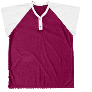 ADULT  BASEBALL  / SOFTBALL JERSEY - Fuchsia, M