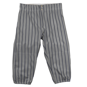 WOMEN'S BASEBALL / SOFTBALL PANTS - Silver / Navy, M