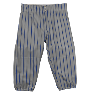 WOMEN'S BASEBALL / SOFTBALL PANTS - Silver / Royal, M