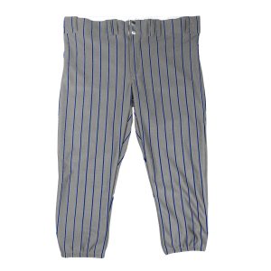 GIRL'S SOFTBALL PANTS - Silver / Royal, M