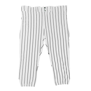 GIRL'S SOFTBALL PANTS - White / Black, M