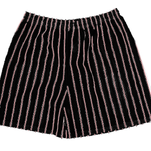 5"  YOUTH ATHLETIC SHORTS - BLACK / PINK, M